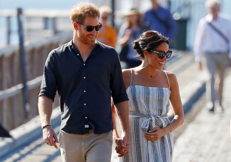 FILE PHOTO: Britain’s Prince Harry and Meghan, Duchess of Sussex,