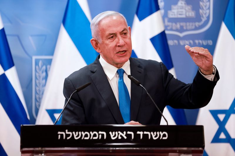 Israel’s PM Netanyahu meets Greek counterpart in Jerusalem