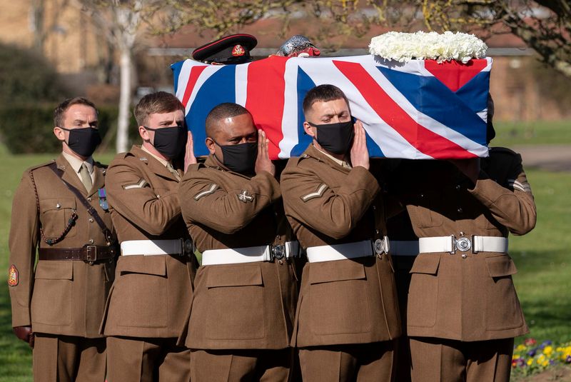 Funeral of Captain Sir Tom Moore