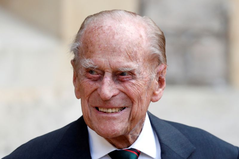 FILE PHOTO: Britain’s Prince Philip stepping down from his role