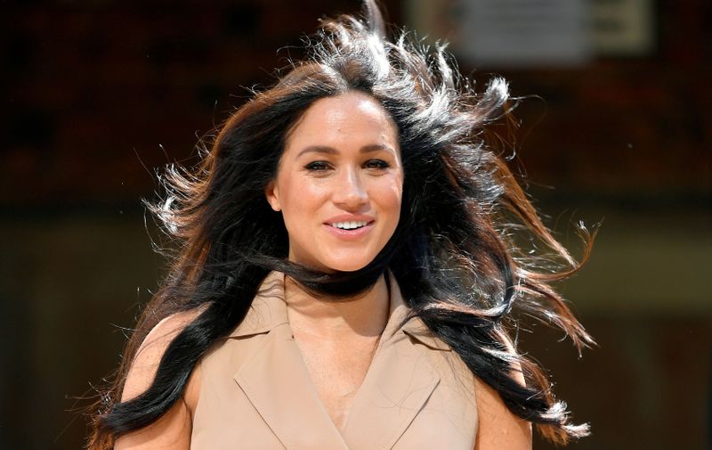 FILE PHOTO: Britain’s Meghan Markle, Duchess of Sussex, visits the