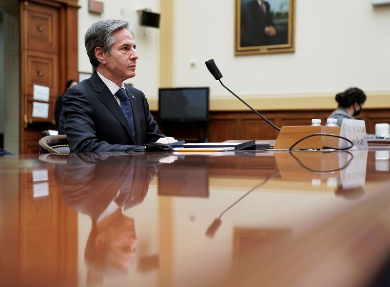 U.S. Secretary of State Antony Blinken testifies before House Foreign