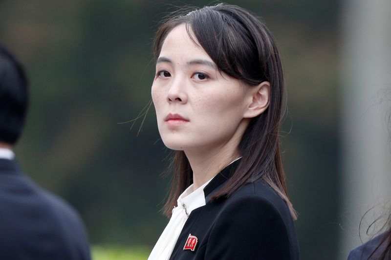 Kim Yo Jong, sister of North Korea’s leader Kim Jong