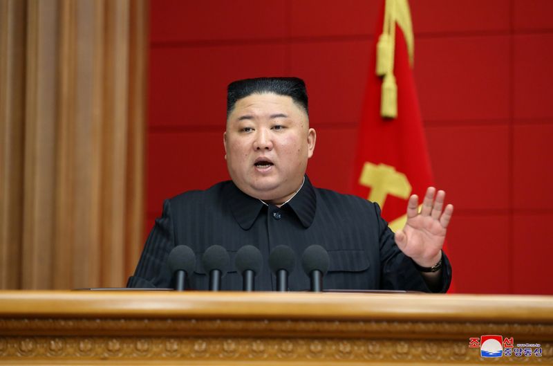 FILE PHOTO: North Korea’s leader Kim Jong Un attends first