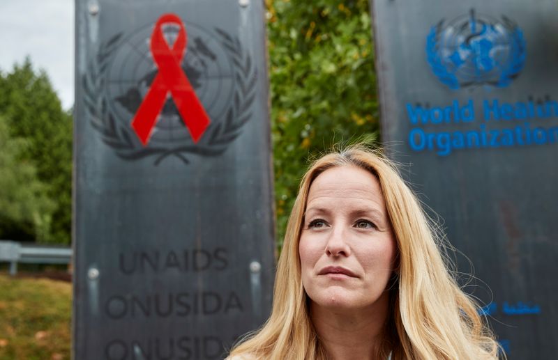 FILE PHOTO: Brostrom former policy adviser at UNAIDS poses in