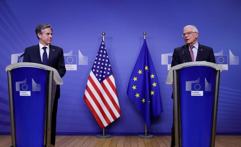 U.S. Secretary of State Blinken meets EU foreign policy chief