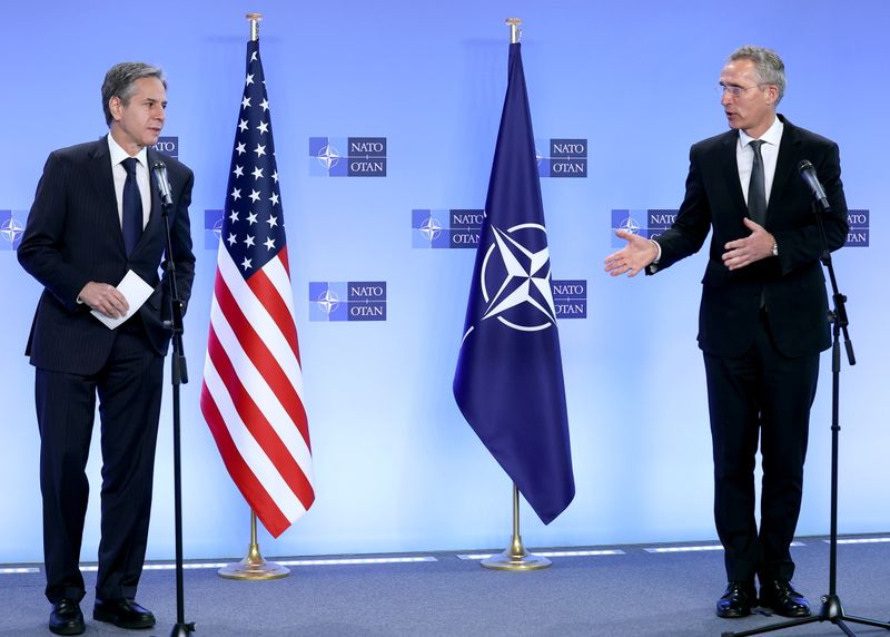 U.S. Secretary of State Antony Blinken visits Brussels to discuss