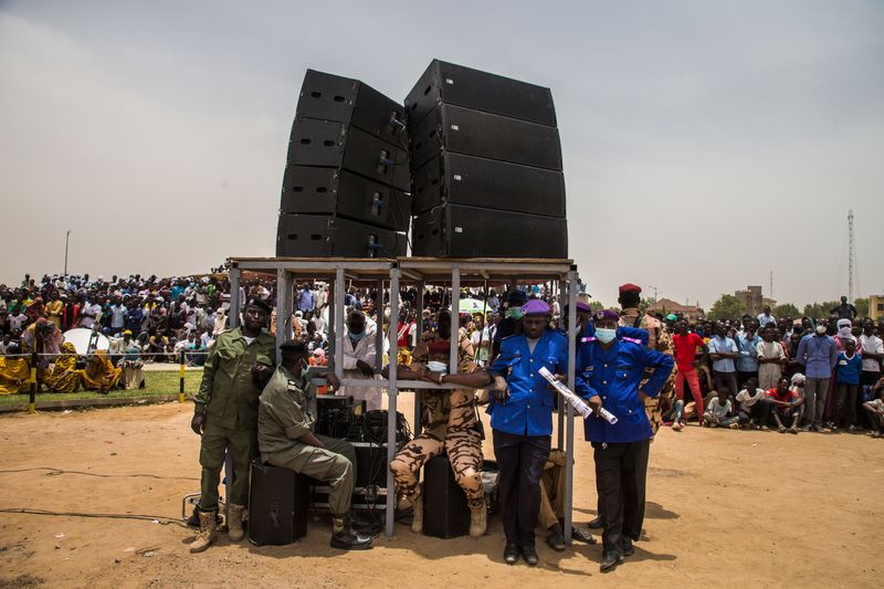 Funeral of late Chadian President Deby in N’Djamena