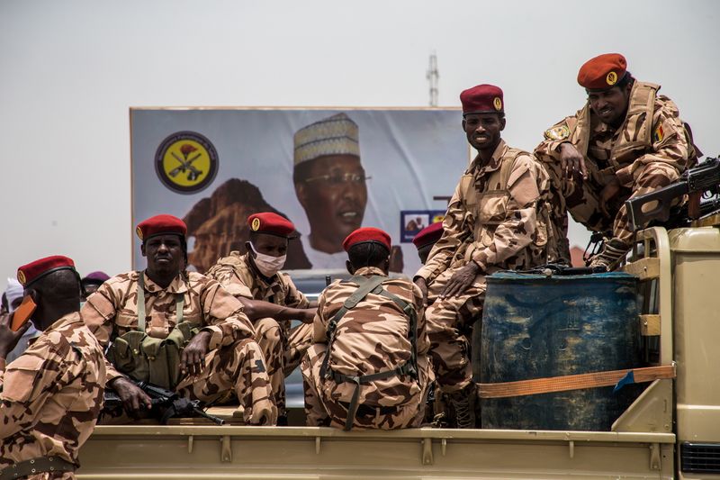 FILE PHOTO: Funeral of late Chadian President Deby in N’Djamena