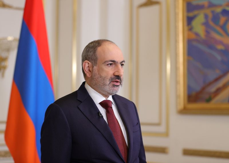 Armenian Prime Minister Nikol Pashinyan addresses the nation in Yerevan