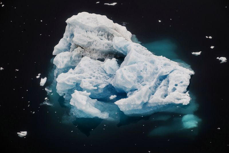 FILE PHOTO: In Greenland, a glacier’s collapse shows climate impact