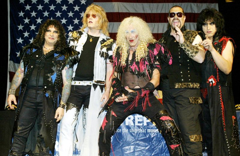 FILE PHOTO – Members of the reunited metal band Twisted