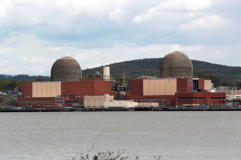FILE PHOTO: The Indian Point Energy Center nuclear power plant