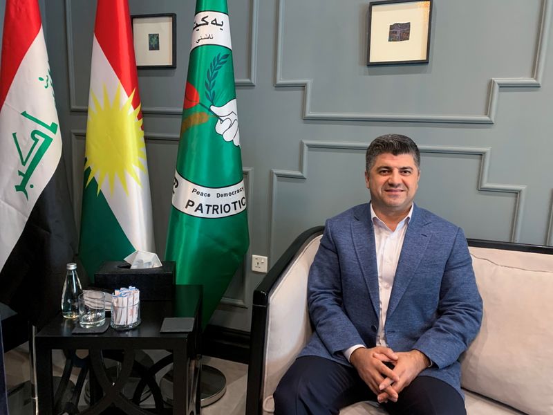 Lahur Talabany, co-leader of the Patriotic Union of Kurdistan party,