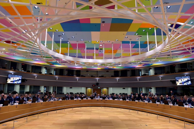 FILE PHOTO: Picture showing the room during a meeting of