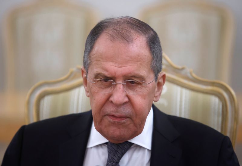 Russian Foreign Minister Lavrov meets U.N. Secretary-General Guterres in Moscow