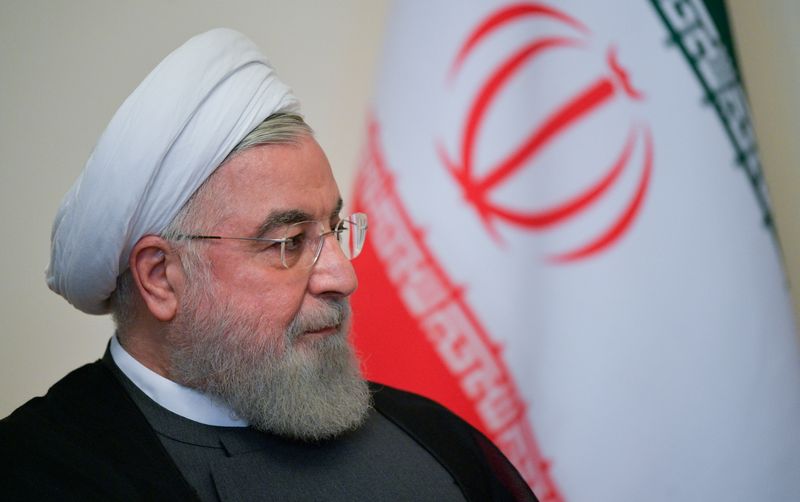FILE PHOTO: FILE PHOTO: Iranian President Hassan Rouhani attends a
