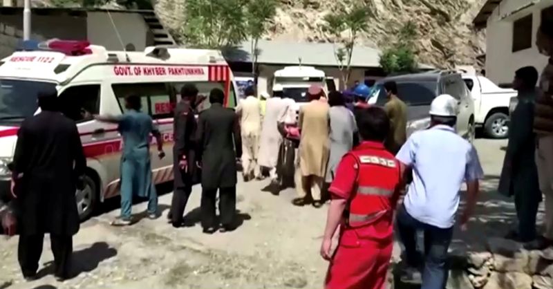 FILE PHOTO: Deadly bus blast in Upper Kohistan