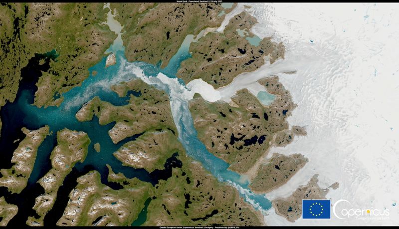 Greenland experienced ‘massive’ ice melt this week, scientists say