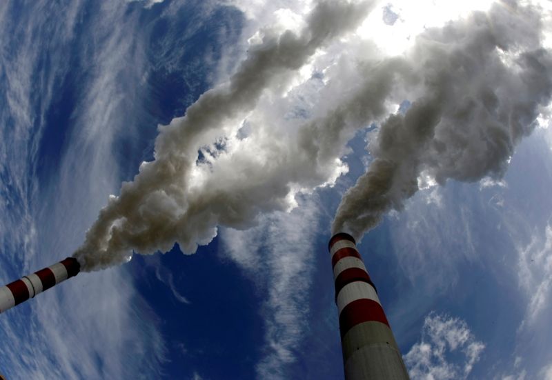 FILE PHOTO: Smoke billows from Belchatow coal-fired power station