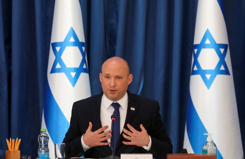 Israeli PM Bennett convenes weekly cabinet meeting