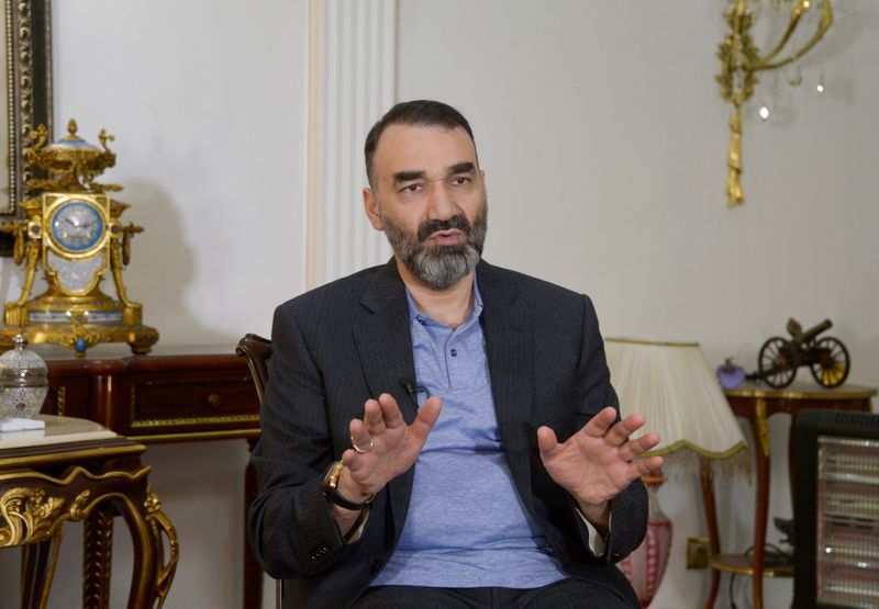 FILE PHOTO: Atta Mohammad Noor, Governor of the Balkh province,