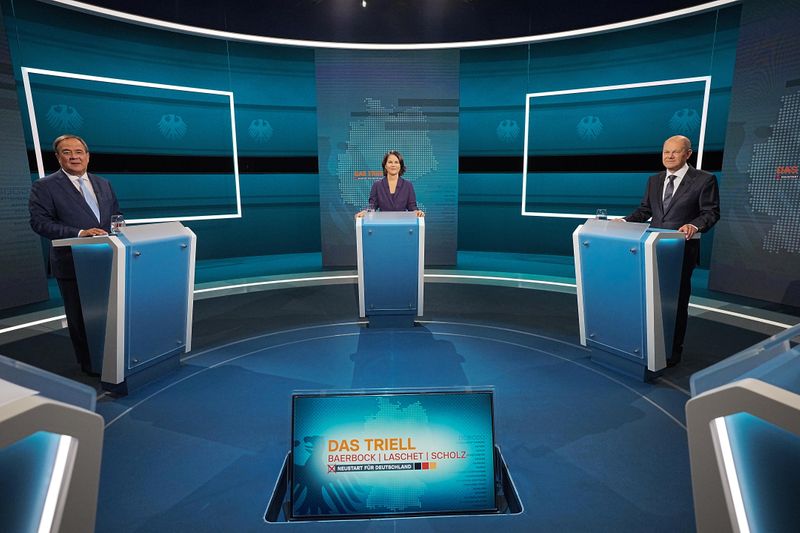 Televised debate of the candidates to succeed Germany’s Merkel