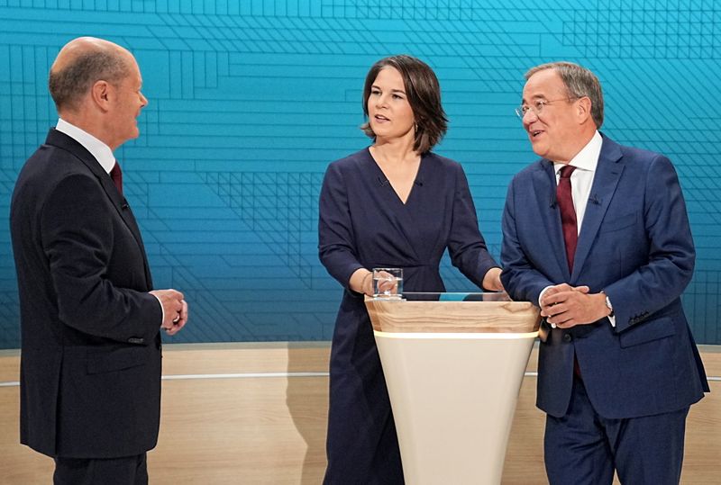 Televised debate of the candidates to succeed Germany’s Merkel