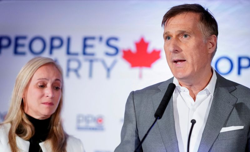 FILE PHOTO: People’s Party of Canada (PPC) leader Maxime Bernier