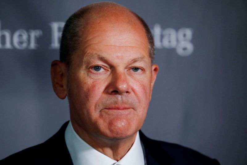 FILE PHOTO: German lawmakers question Scholz over anti-money laundering probe