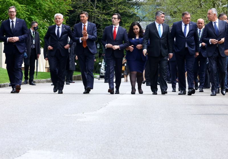 FILE PHOTO: Balkan presidents attend the annual Brdo-Brijuni Process summit