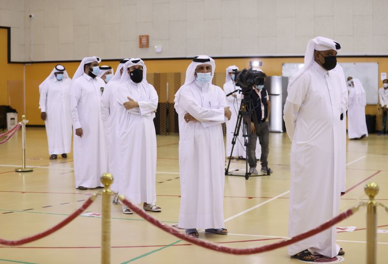 Qataris vote in the Gulf Arab state’s first legislative elections