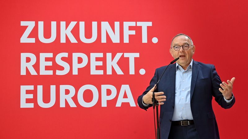 FILE PHOTO: Norbert Walter-Borjans, co-leader of Germany’s Social Democratic (SPD)
