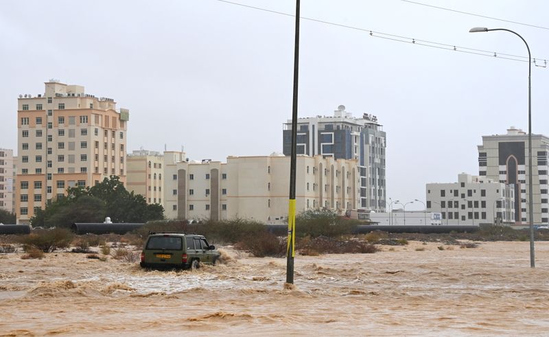 Cyclone Shaheen makes landfall in Muscat, Oman