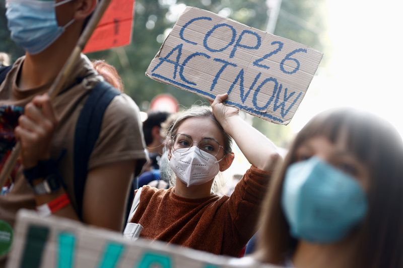 FILE PHOTO: ‘Global march for climate justice’ in Milan