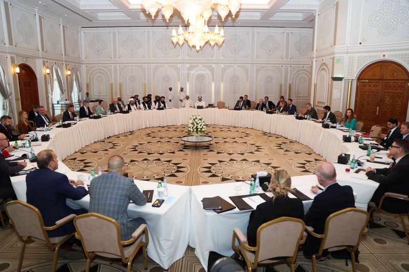 U.S. and European delegates meet Taliban officials, in Doha