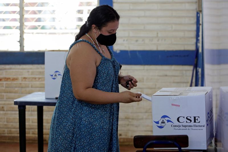 Nicaragua holds presidential election