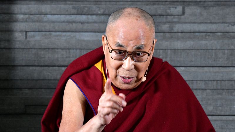 FILE PHOTO: Tibetan spiritual leader Dalai Lama visits Sweden