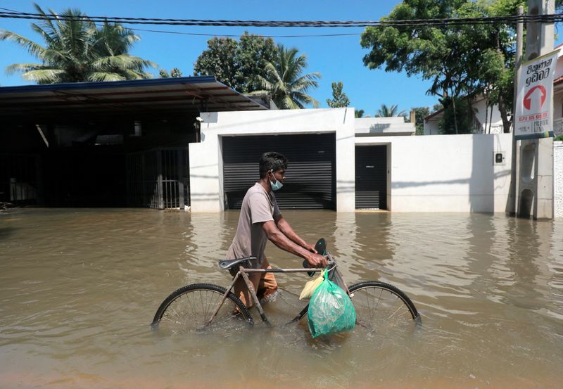 Heavy rains in Sri Lanka