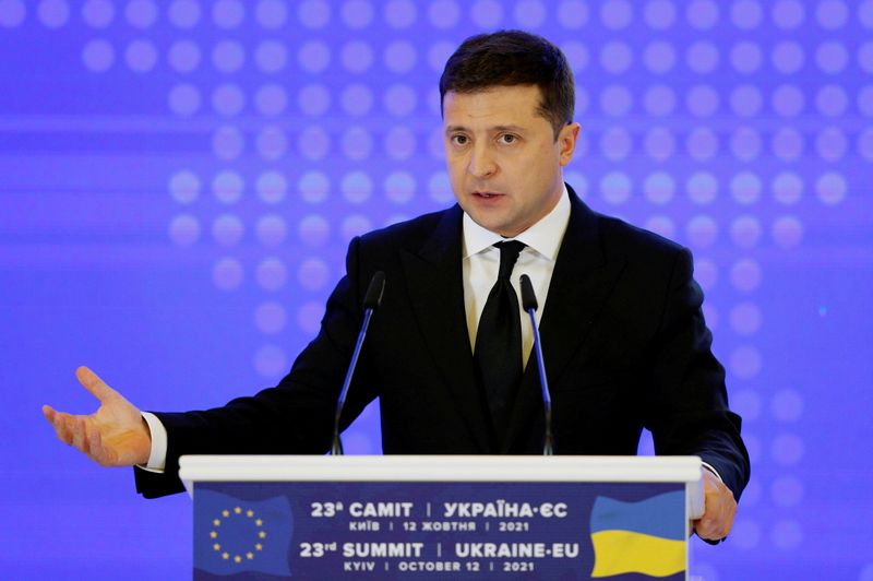 FILE PHOTO: Ukraine hosts Ukraine-EU summit in Kyiv
