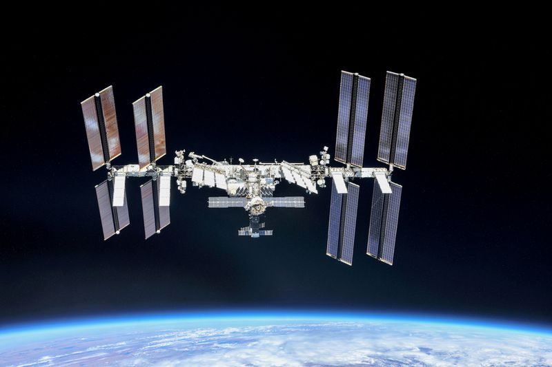 FILE PHOTO: FILE PHOTO: ISS photographed by Expedition 56 crew