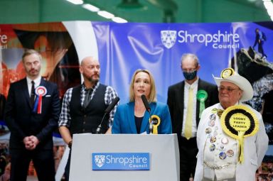 British PM Johnson’s Conservatives face electoral test in North Shropshire