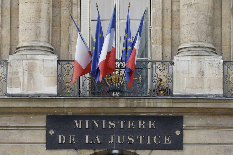 The facade of French Justice ministery is seen place Vendome