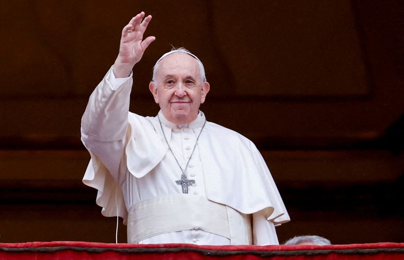 Pope Francis delivers his traditional Christmas Day Urbi et Orbi