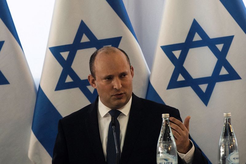 Israeli Prime Minister Naftali Bennett convenes cabinet meeting in Kibbutz