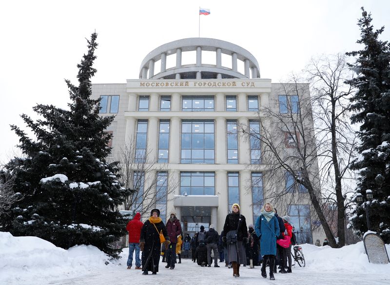 Russian court considers the closure of Memorial human rights center