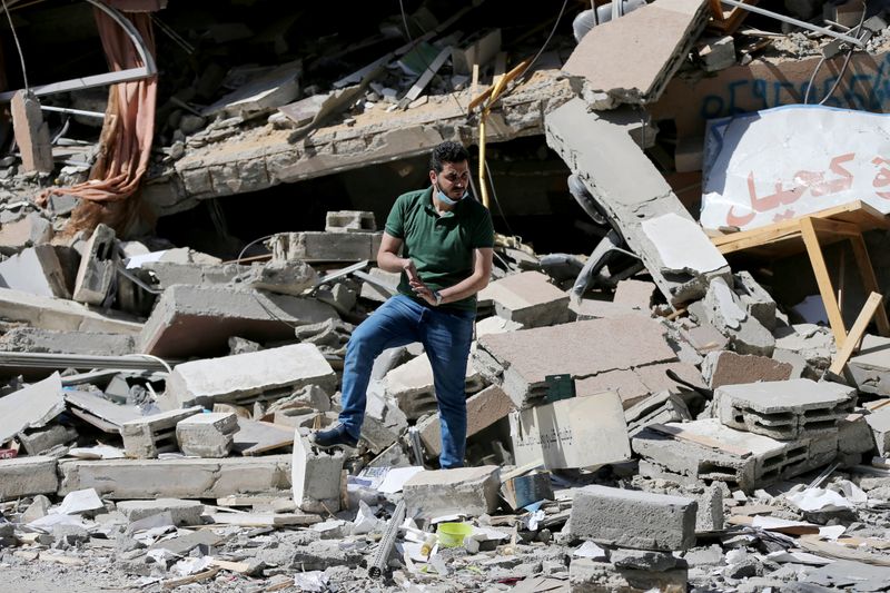 Destroyed in Israeli strike, Gaza’s largest bookshop to be rebuilt