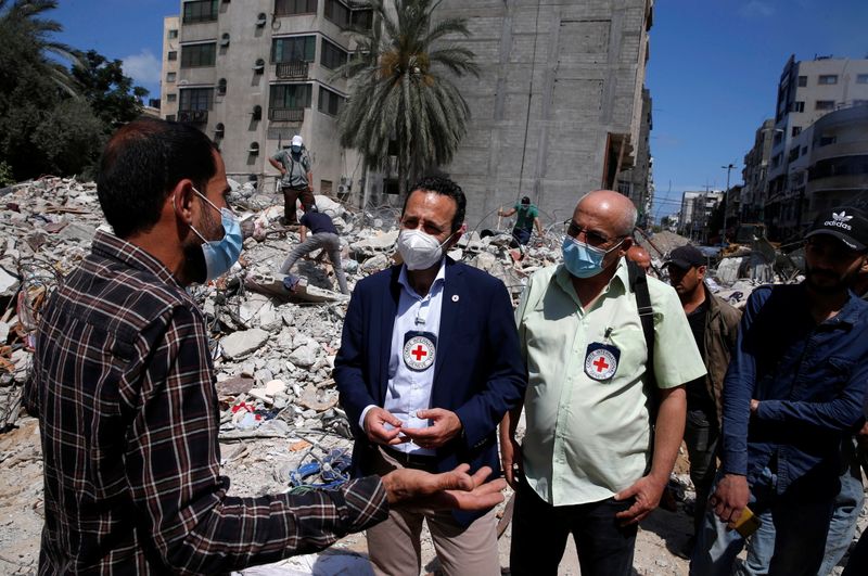 ICRC Director General Robert Mardini visits Gaza