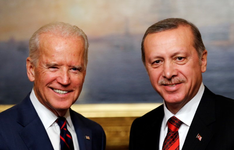 FILE PHOTO: U.S. VP Biden meets with Turkey’s President Erdogan