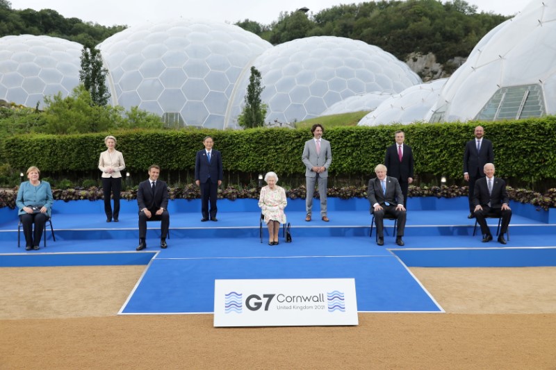 Reception at The Eden Project on the sidelines of the
